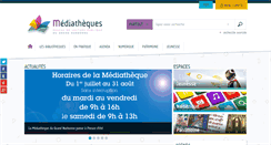 Desktop Screenshot of lamediatheque.com